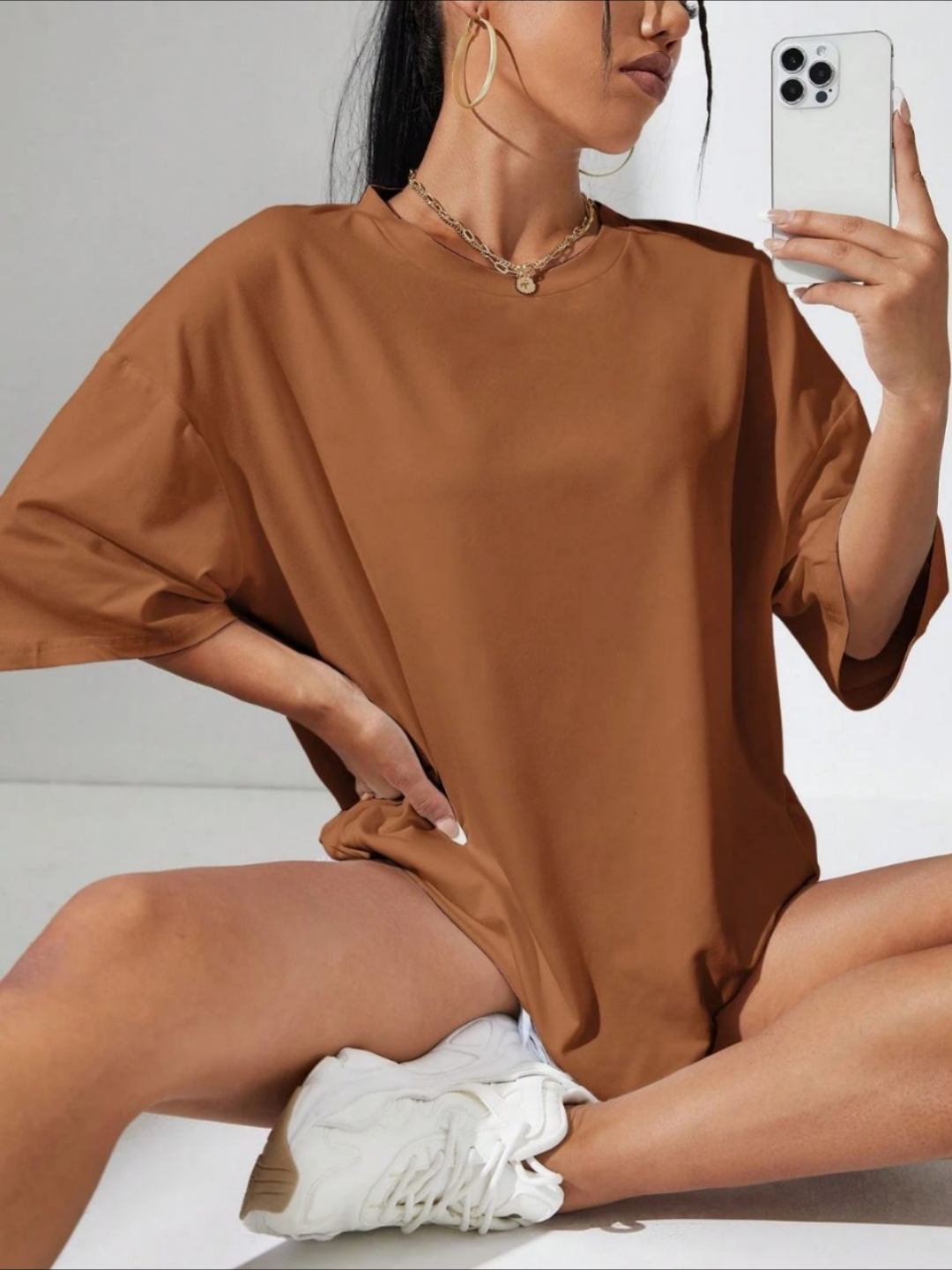 Футболка женская, оверсайз