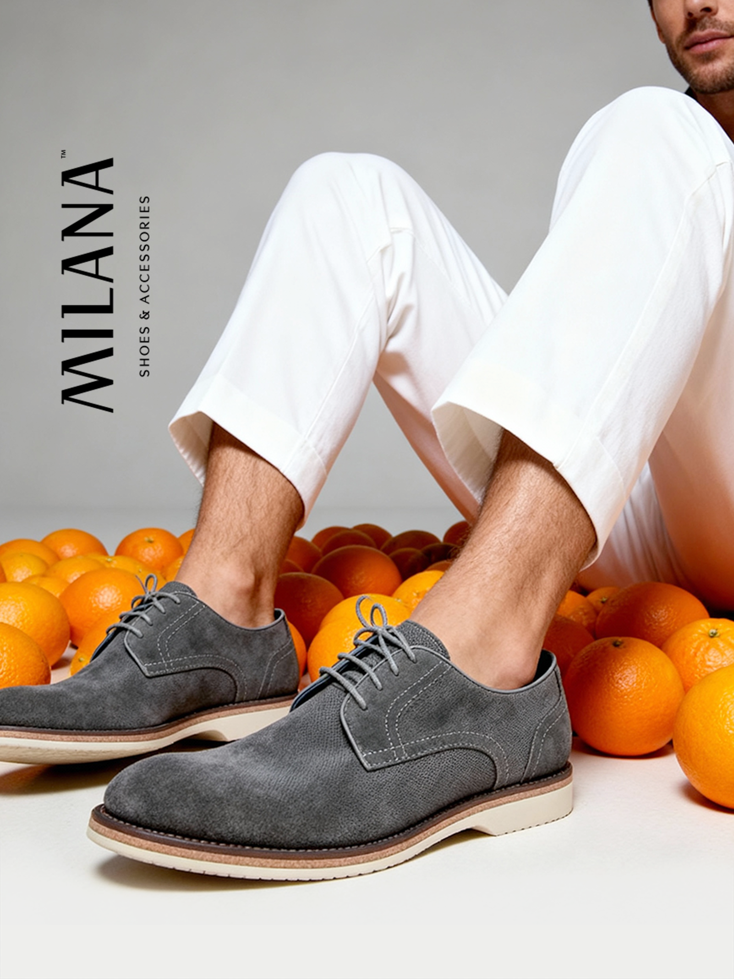 Туфли Milana, размер 40, серый