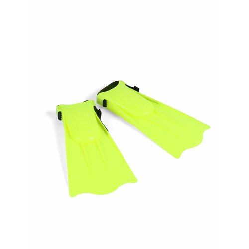 Ласты детские безразмерные ONLYTOP, до 8 лет, пластик, цвет жёлтый