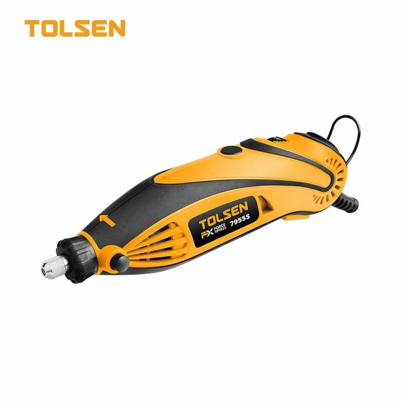 Гравер Tolsen 79555, кейс, с насадками 108 штук, электрический, 135 Вт