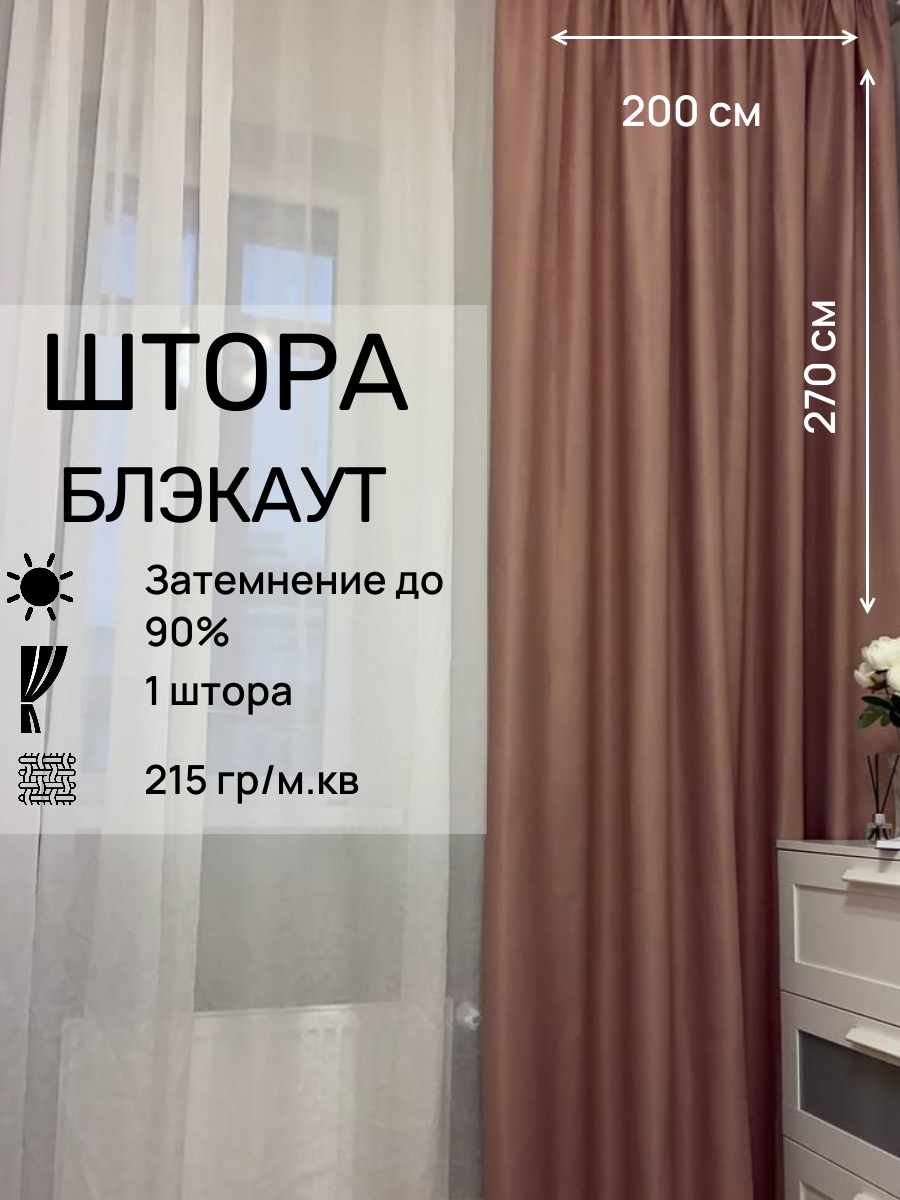 Шторы блэкаут 