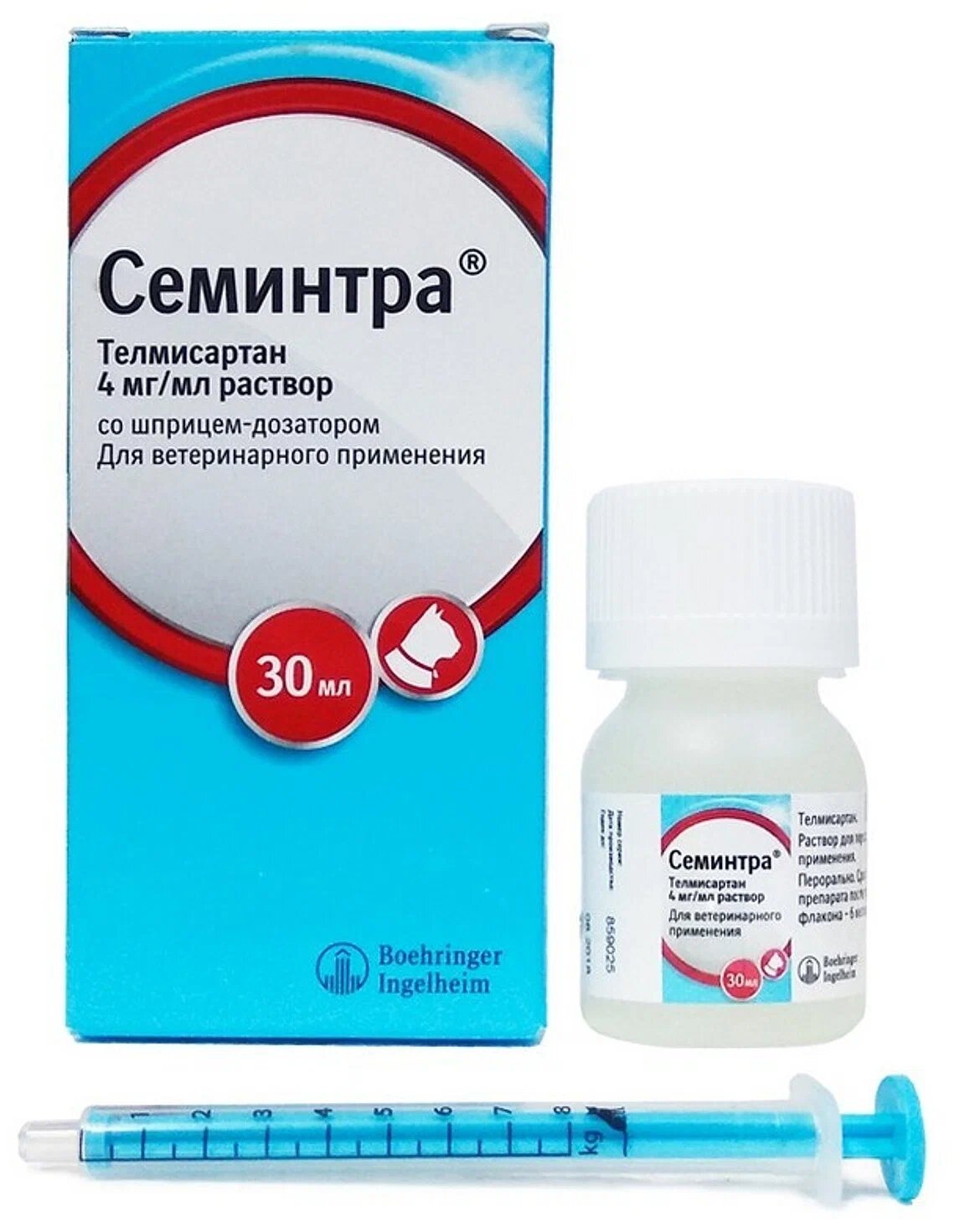 Раствор для кошек Семинтра для почек мочеполовой системы 30мл