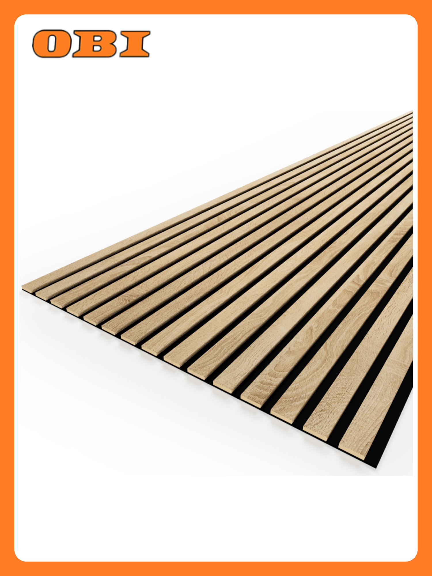 Панель Стеновая Акустическая Stella Comfort Standart Дуб Сонома 2780х600х9 (уп.1шт.)