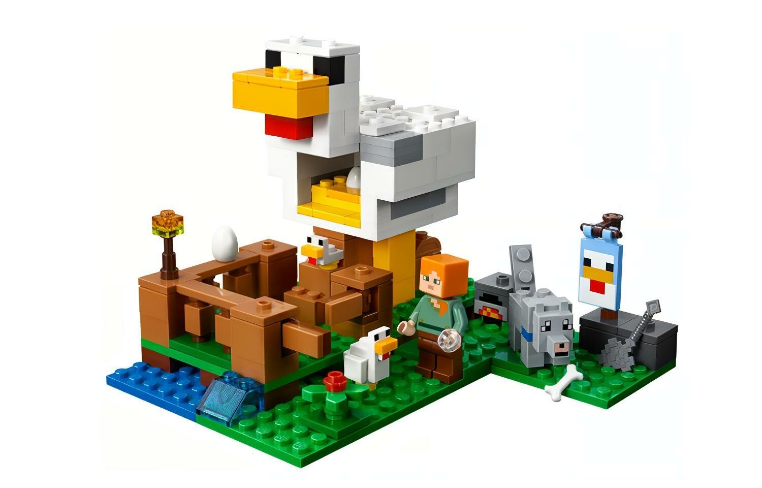 LEGO Конструктор Унисекс Крестьянский двор с курятником, 198 деталей, Chicken Coop