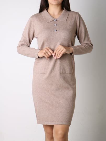 Свитер , размер OneSize, бежевая — фото 1