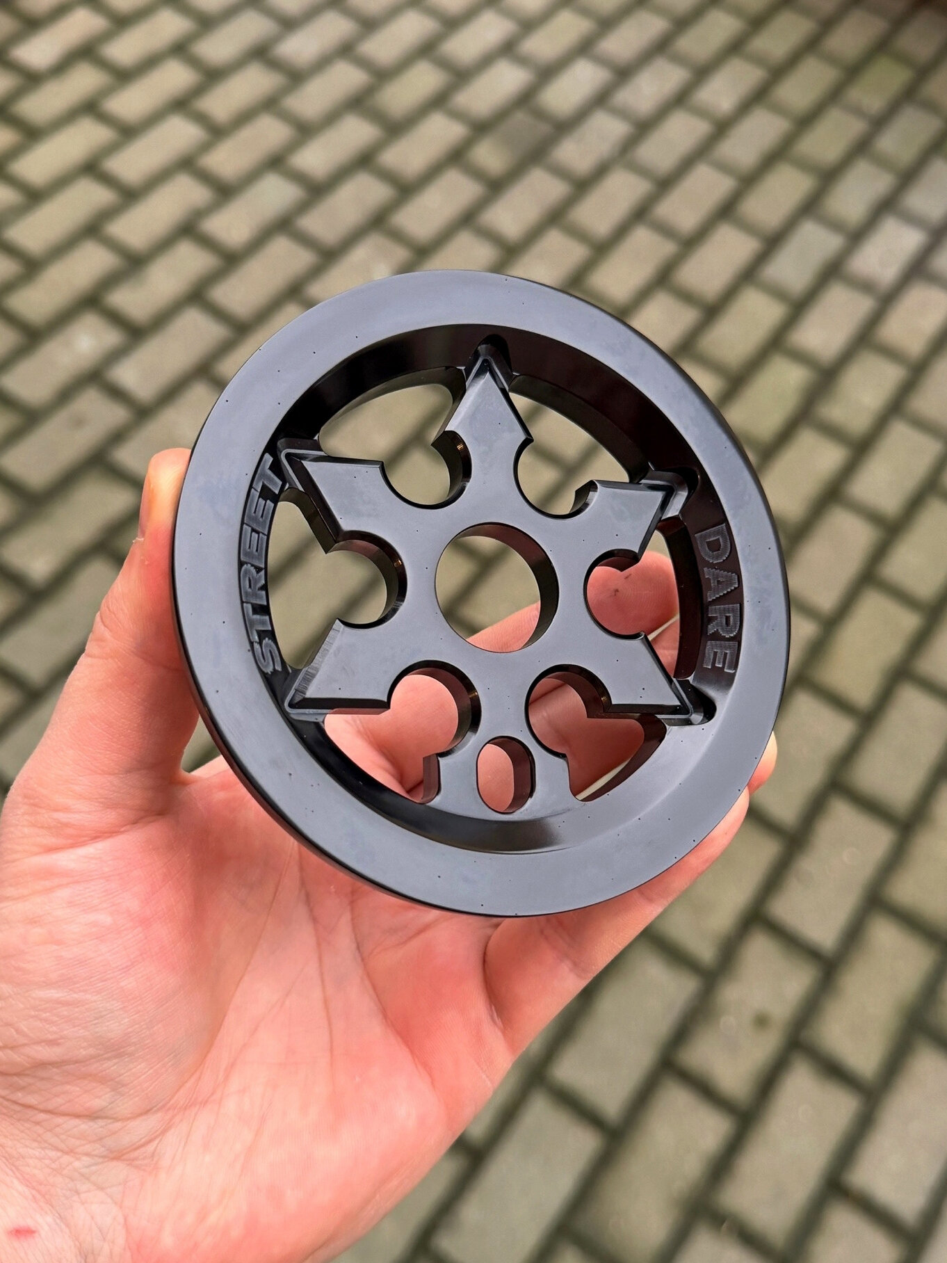 BMX Звезда DARE Ninja Street 25t Black — фото 1