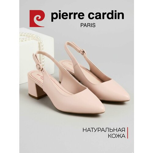 фото Туфли лодочки pierre cardin весна-лето 2026, размер 37, бежевый
