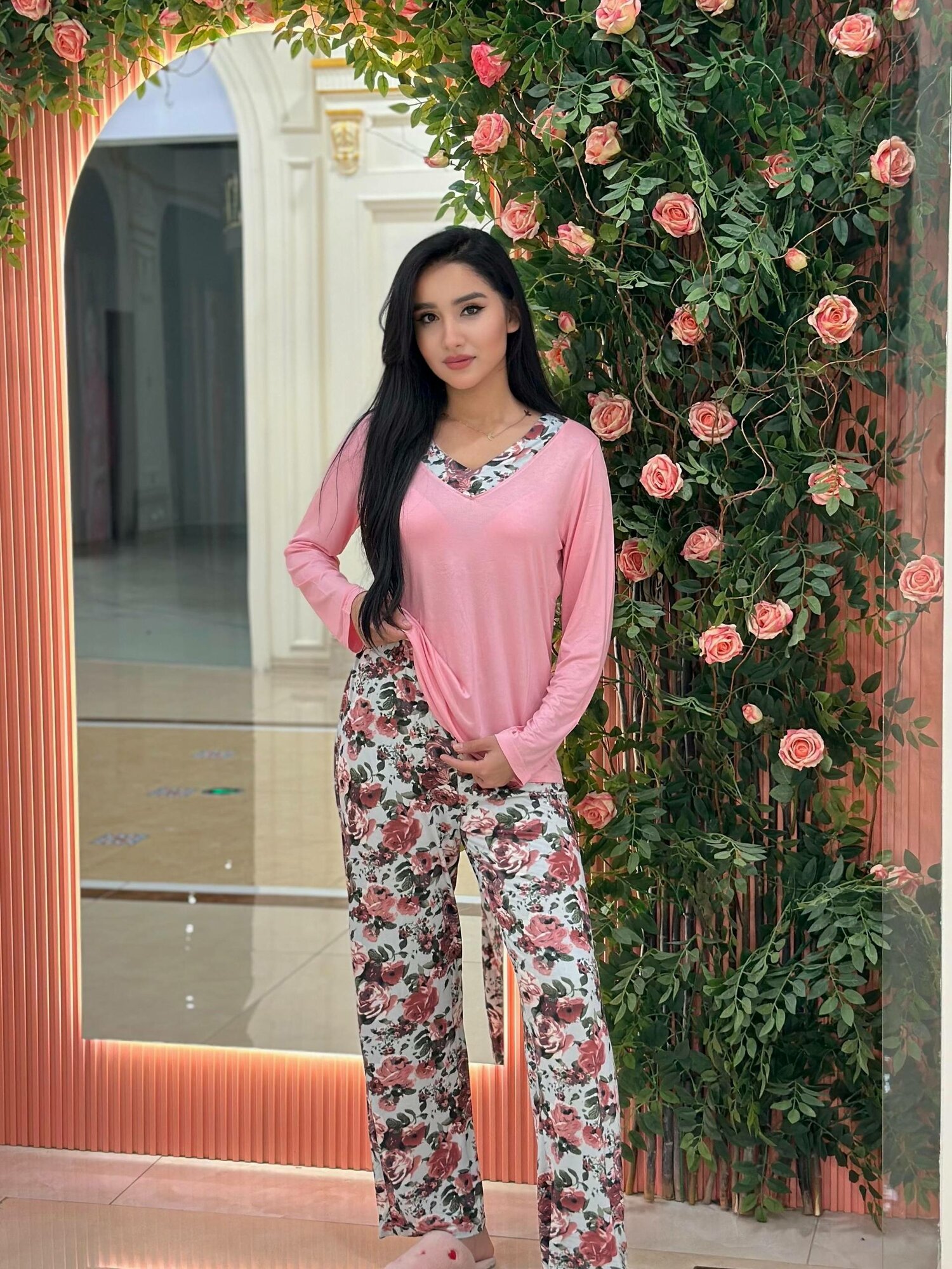 Пижама для кормящих мам Романтика