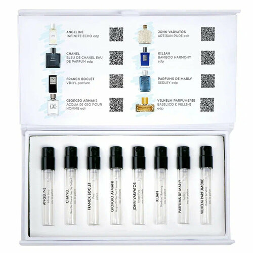 Мужская парфюмерная вода Aroma Box Рыбы для него 8 флакончиков 15 мл 1921₽