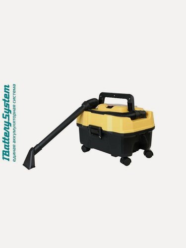 Изображение товара Пылесос промышленный Hanskonner HBVC1810 1BatterySystem, аккумуляторный, 18В, 96 дБ, уборка сухая/влажная