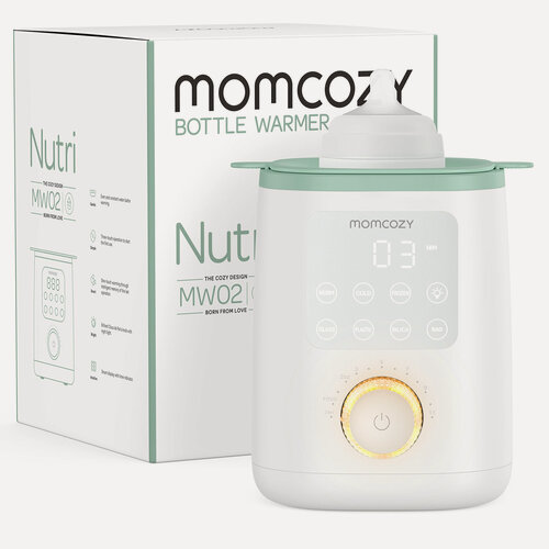 Изображение товара Подогреватель для бутылочек Momcozy 9в1 MW02, мягкий водяной нагрев