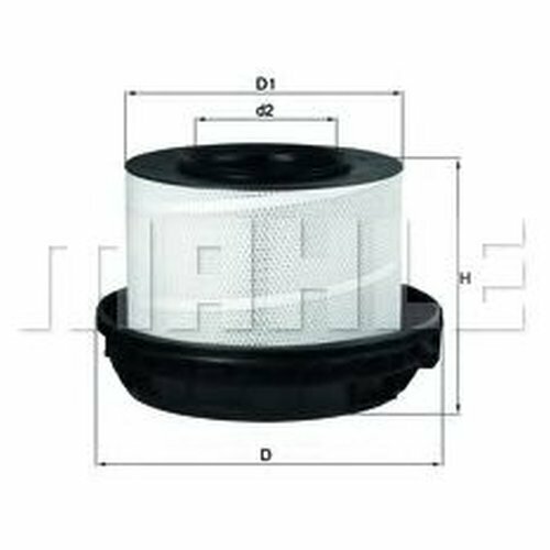 Фильтр воздушный Knecht/Mahle LX 814/1, 336 мм, 520,5 мм