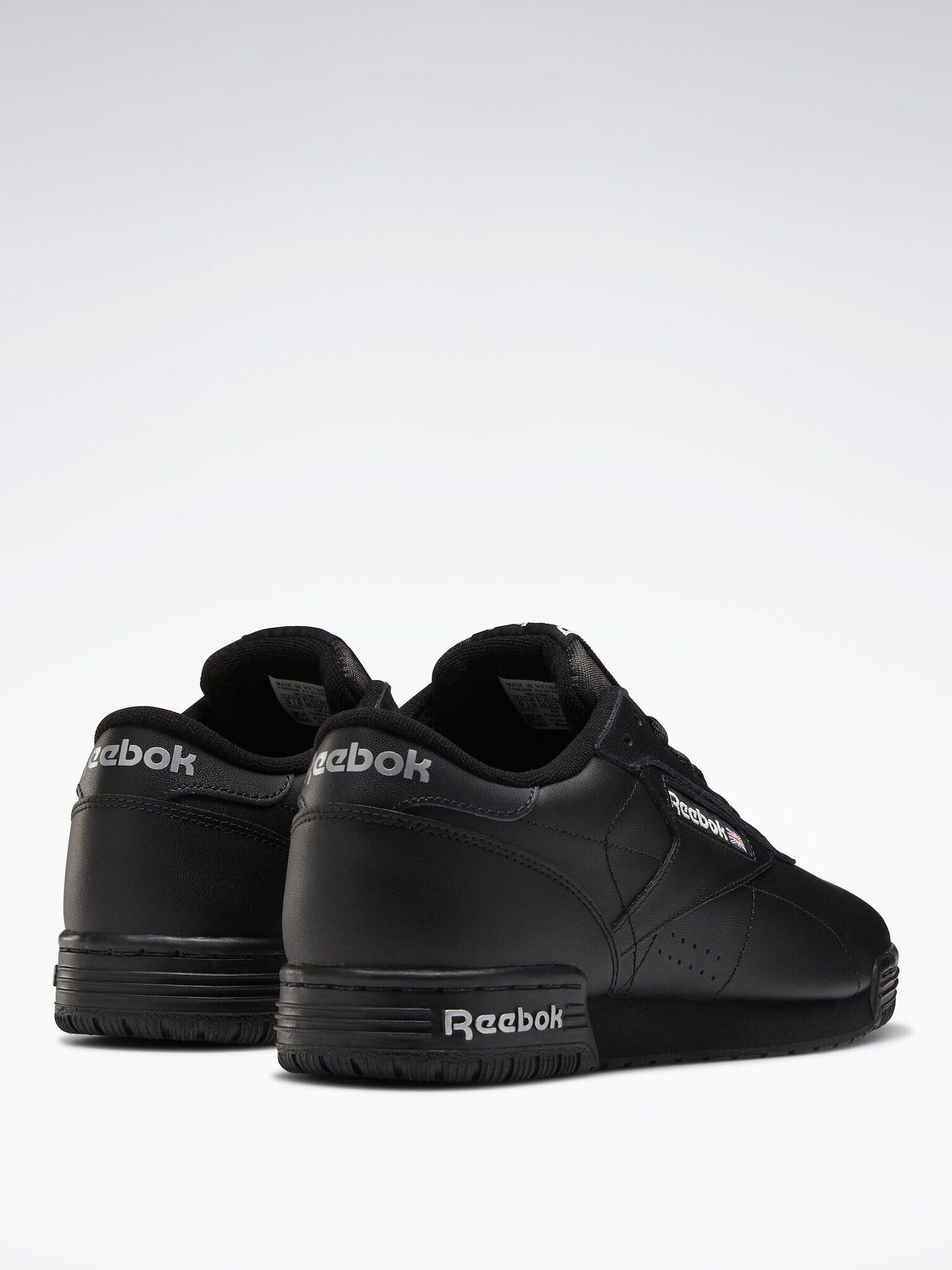 Кроссовки Reebok Ex-O-Fit, размер 8 US, черный/серебряный — фото 1