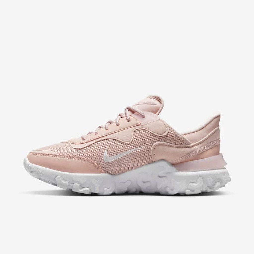 Кроссовки NIKE React Revision, размер 6.5 US, розовый/белый — фото 1