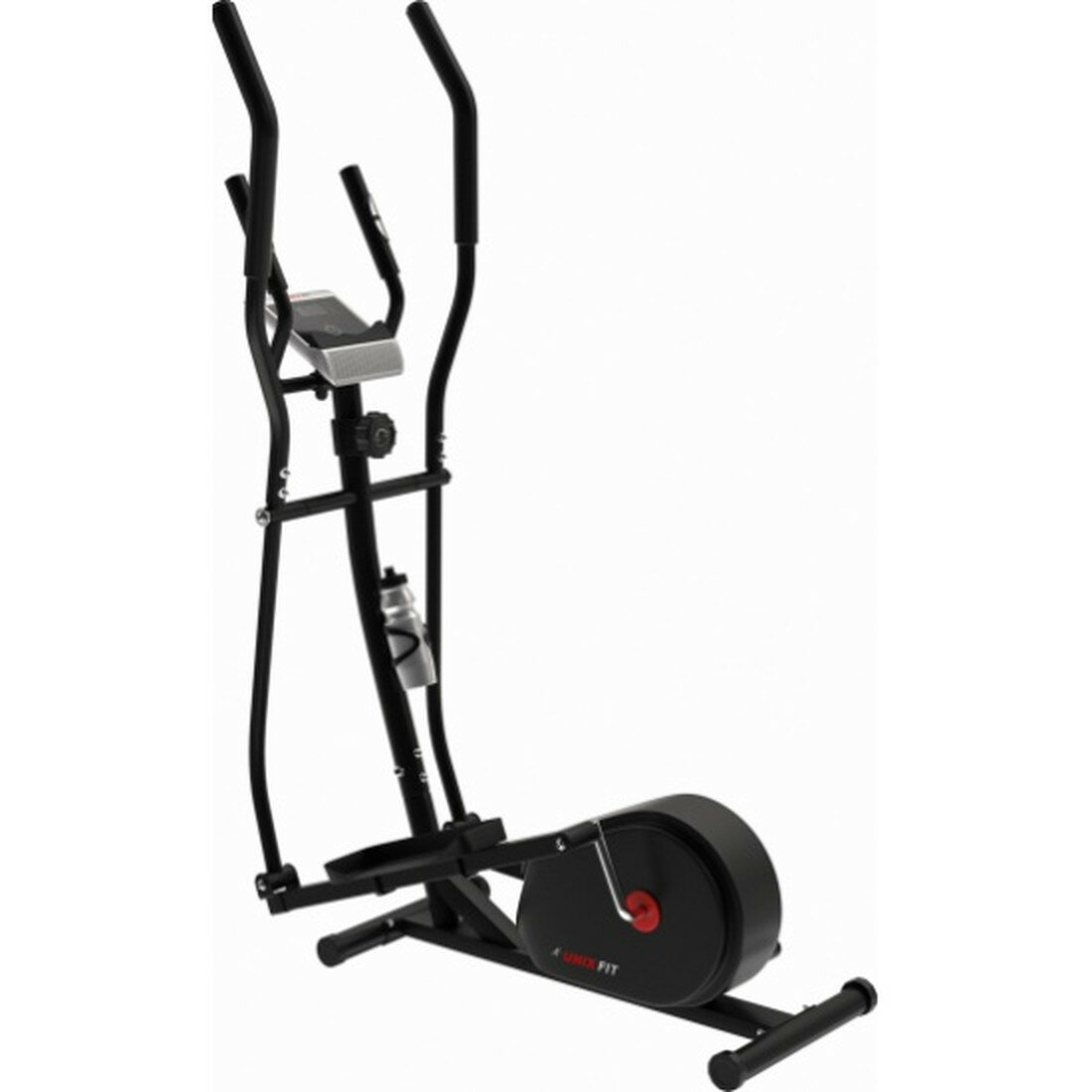 Эллиптический тренажер UNIX Fit SL-300, черный, 8 уровней нагрузки, 32 см шаг