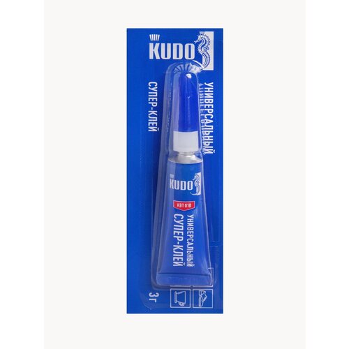 Клей для бильярдных наклеек KUDO HOME 3 г блистер 2 шт.