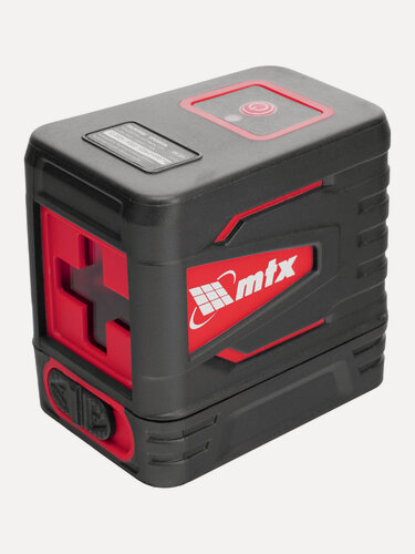 Изображение товара Лазерный уровень MTX, QBC RED Basic SET, 10 м, красный луч, батарейки, резьба 1, 35010