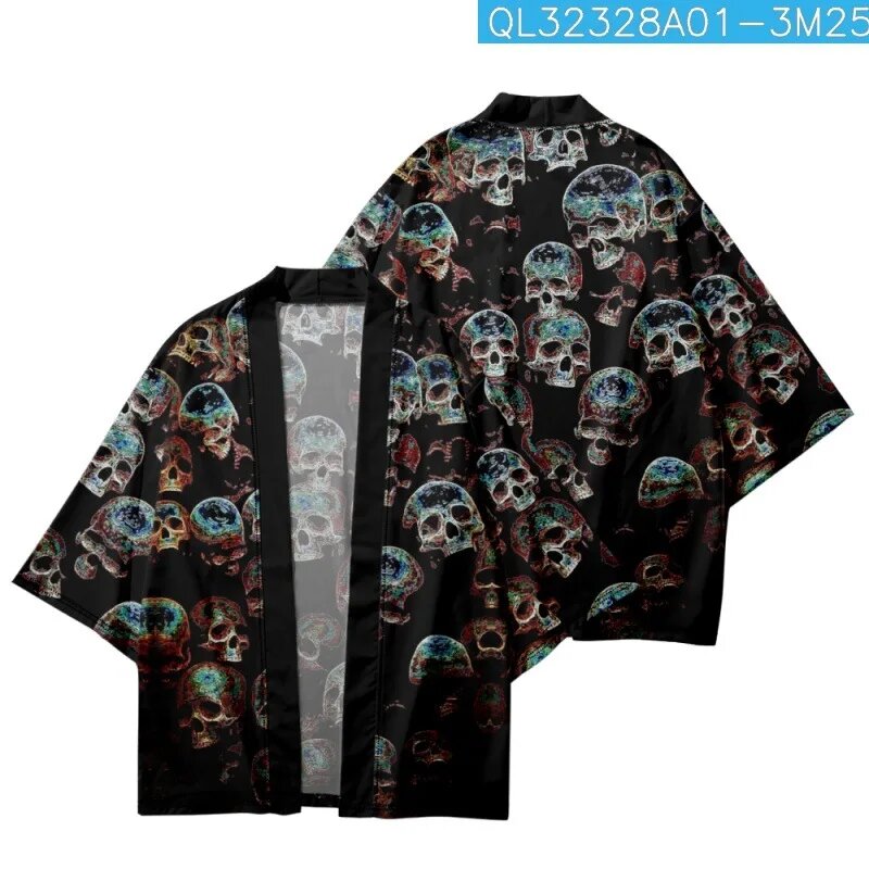 Мужское японское кимоно из полиэстера XXXL kimono 8