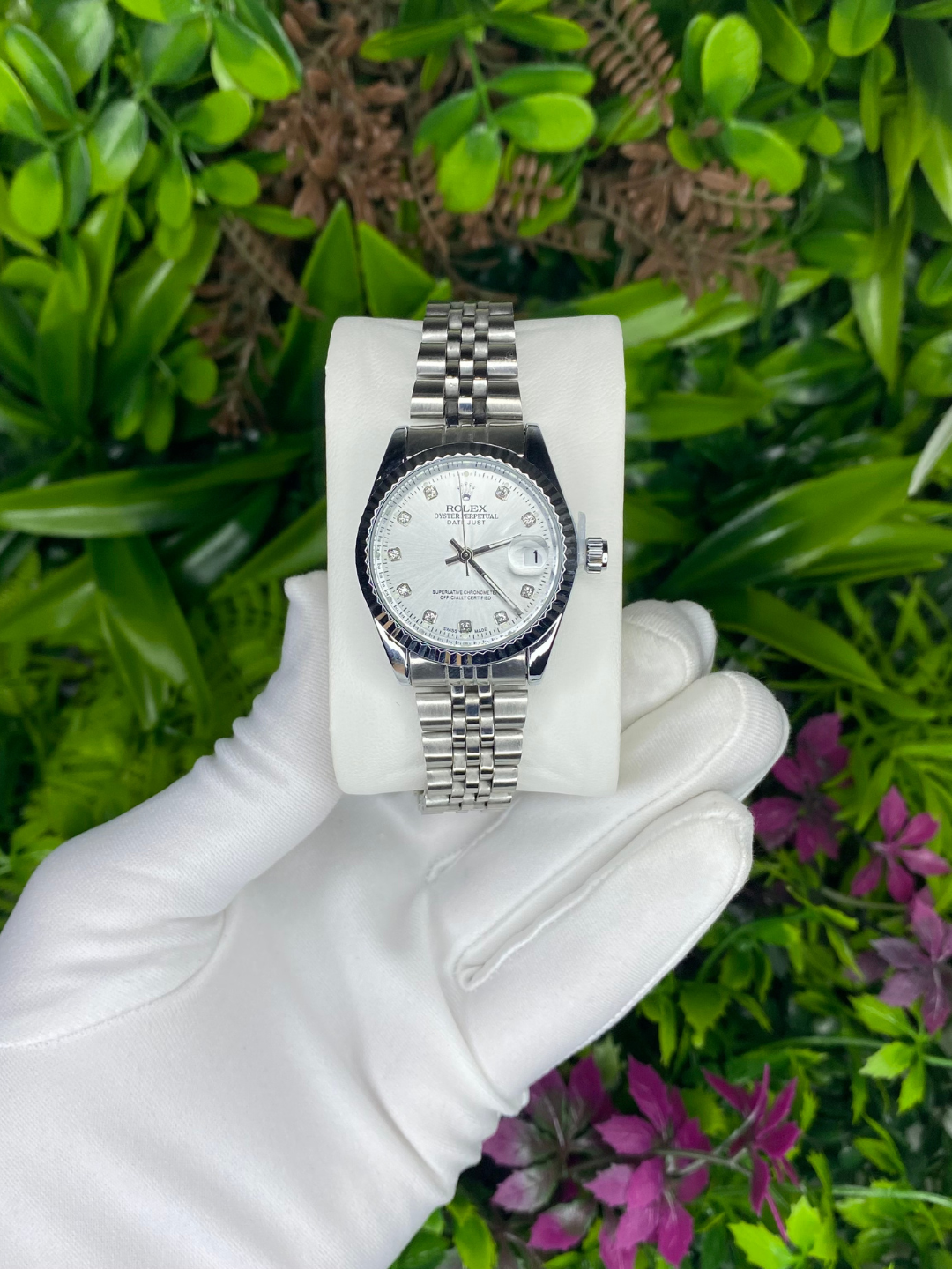 Наручные часы Rolex, белый,