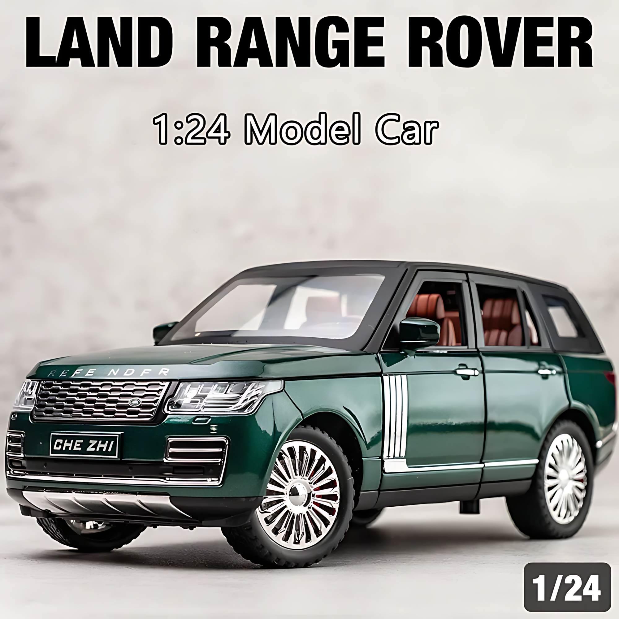 Машинка металлическая Che Zhi Range Rover, 21см, 1:24, пластик, металл