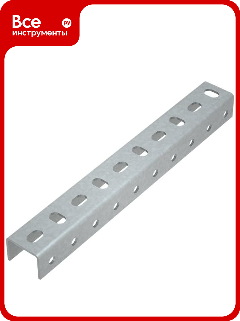 Универсальный профиль Система КМ 36x29x15 L2000 мм LO0960 UP2000