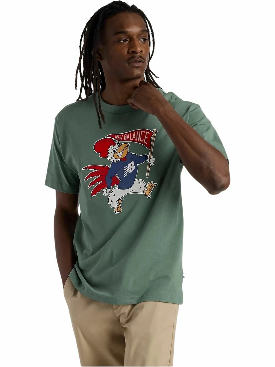 Футболка New Balance Athletics Relaxed Mascot T-Shirt