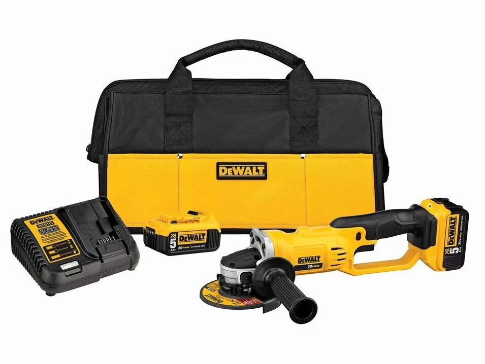 Угловая шлифовальная машина DeWalt DCG412P2