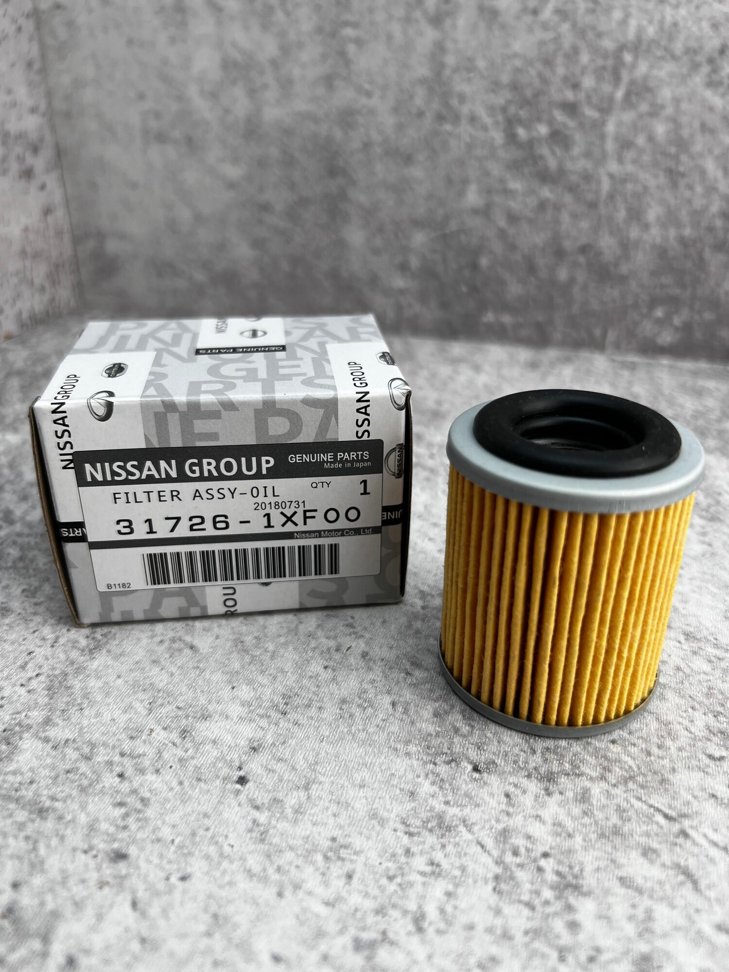 Фильтр оригинальный масляный АКПП Nissan 317261XF00 Sentra Teana Tiida Juke Qashqai Koleos Duster Megane Latitude