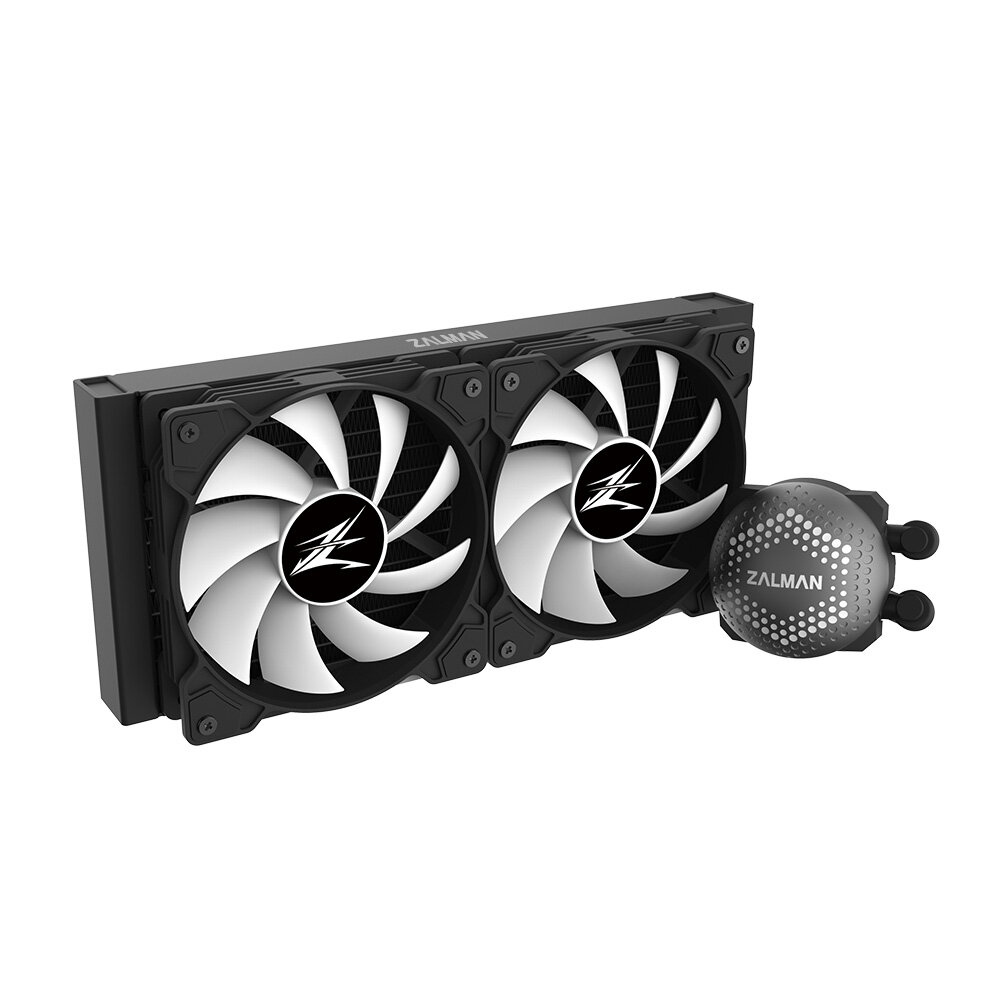 Система жидкостного оxлаждения Zalman Alpha 2DS A24 ARGB, LGA1851, 1700, 1200, 115x, AM5, AM4, TDP 3, black