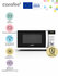 Микроволновая печь Comfee CMW207D02W, 20 л, 700 Вт, 8 автопрограм...