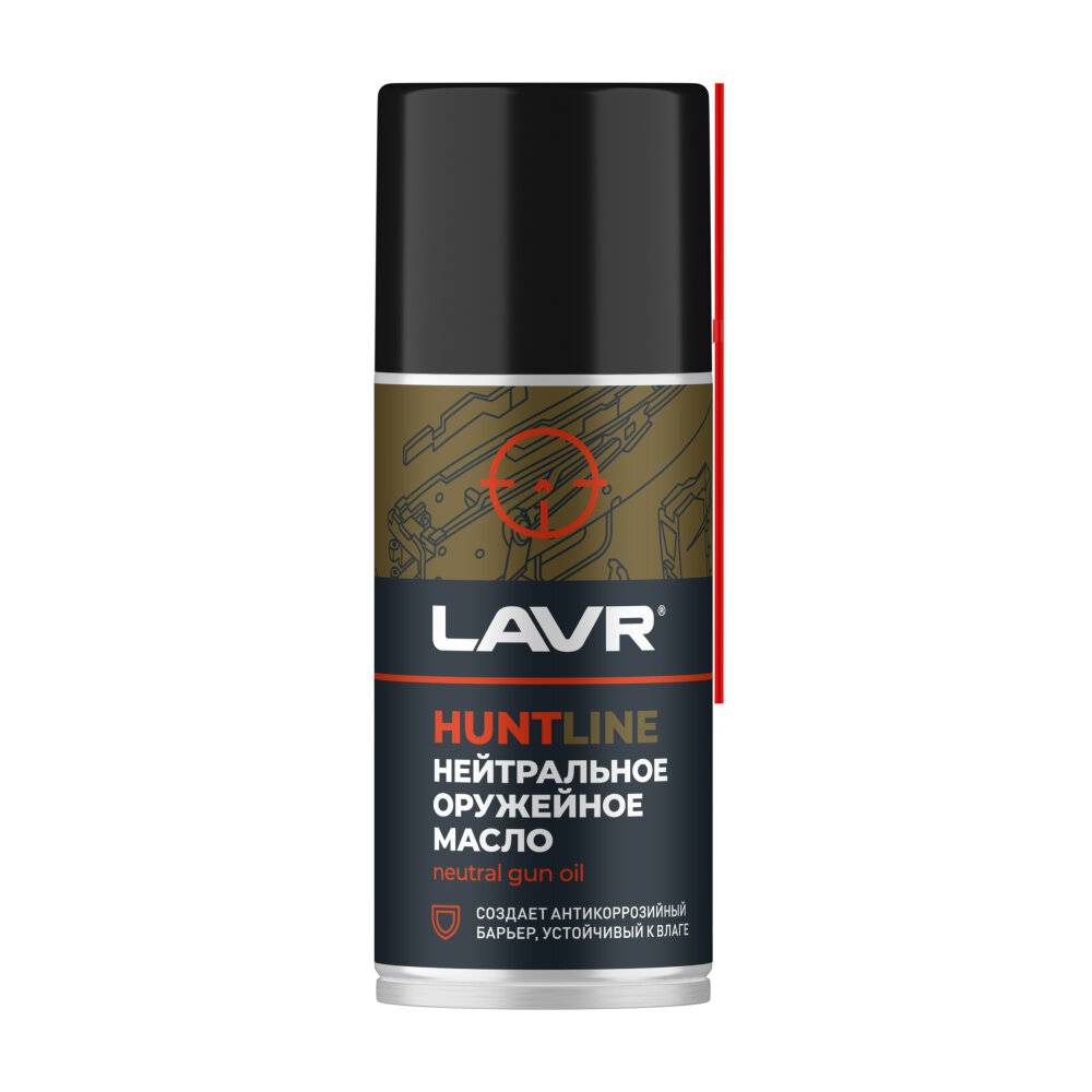 Нейтральное оружейное масло LAVR HUNTLINE 210 мл / Ln3805