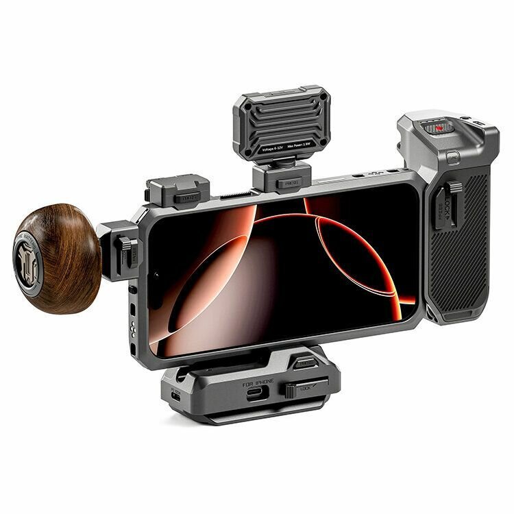 Чехол Tilta Khronos Ultimate Kit для iPhone 16 Pro Max Серый — фото 1