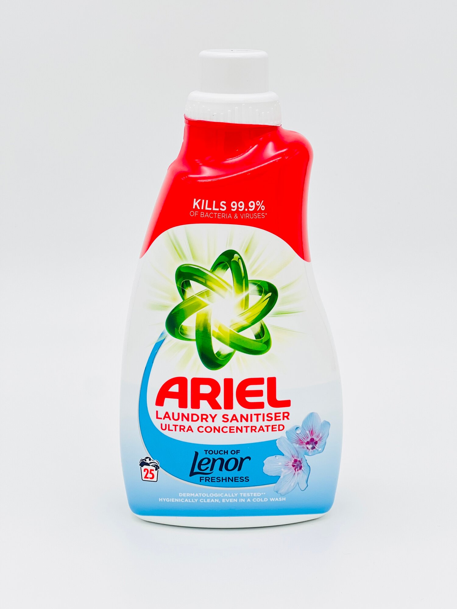 Дезинфицирующее средство для белья ультра концентрированное Ariel+Lenor, 1 л