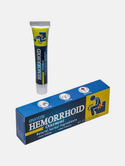 Hemorrhoid крем от геморроя, облегчение зуда жжение боль. Наружное применение