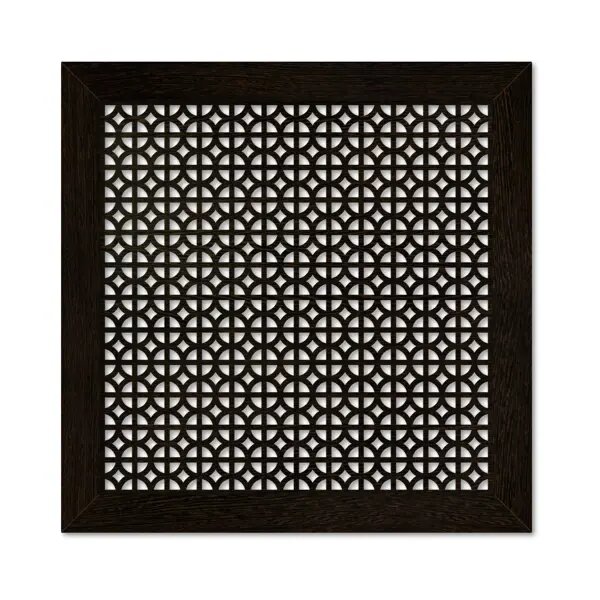 Экран для радиатора Сусанна 60x60 см МДФ цвет венге