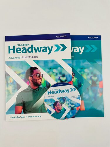 Изображение товара Комплект Headway Advanced: Student's book and Workbook (учебник и рабочая тетрадь, 2 книги) + CD. Пятое издание Oxford 5-th edition