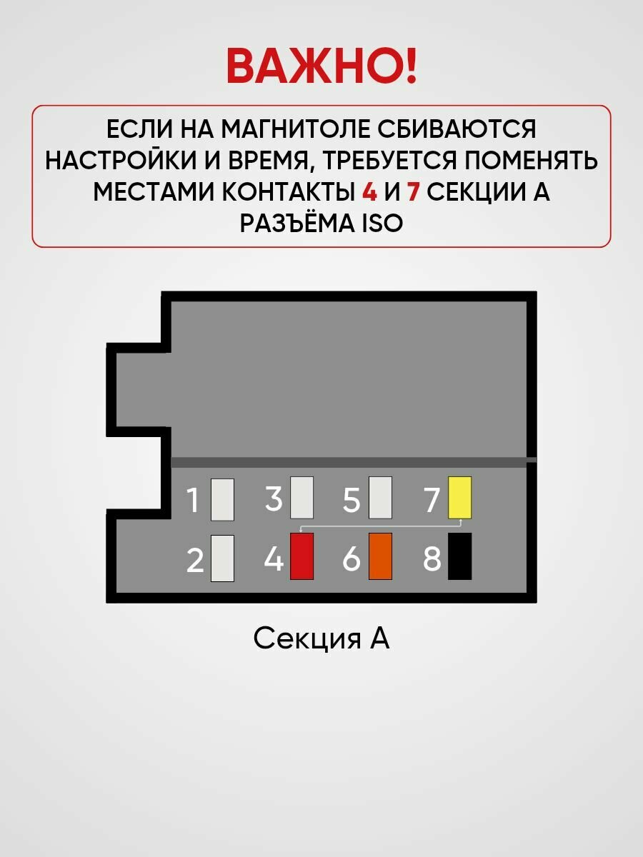 Переходник 16 pin для подключения Android автомагнитолы к ISO разъему, разъём 16 пин Андроид магнитолы, евроразъем, еврофишка — фото 1