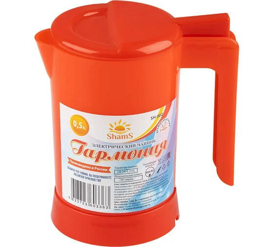 Чайник гармония SH-002 красный