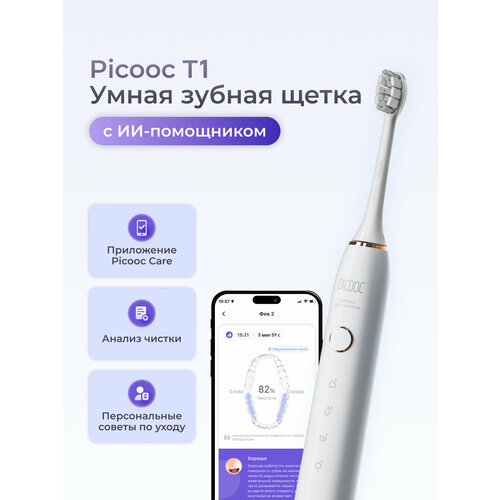 Умная зубная щетка Picooc T1 (Белый)