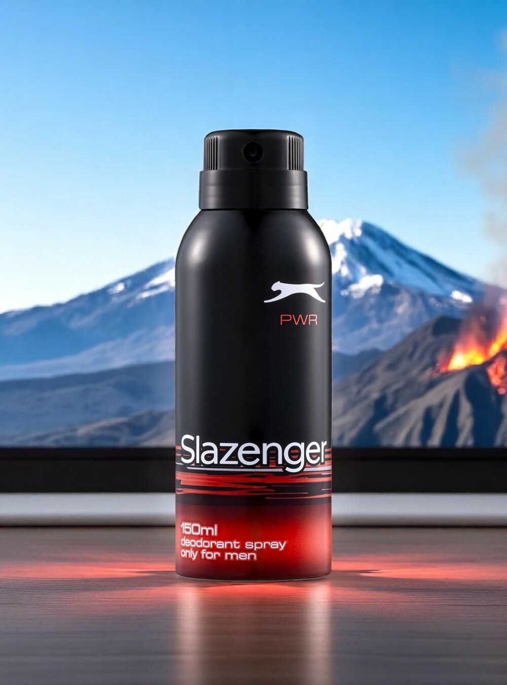 Дезодорант Slazenger "PWR", мужской, аэрозольный, парфюмированный, 150мл