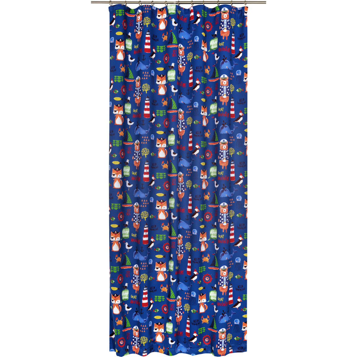 CONMI Штора 145х260 см синий