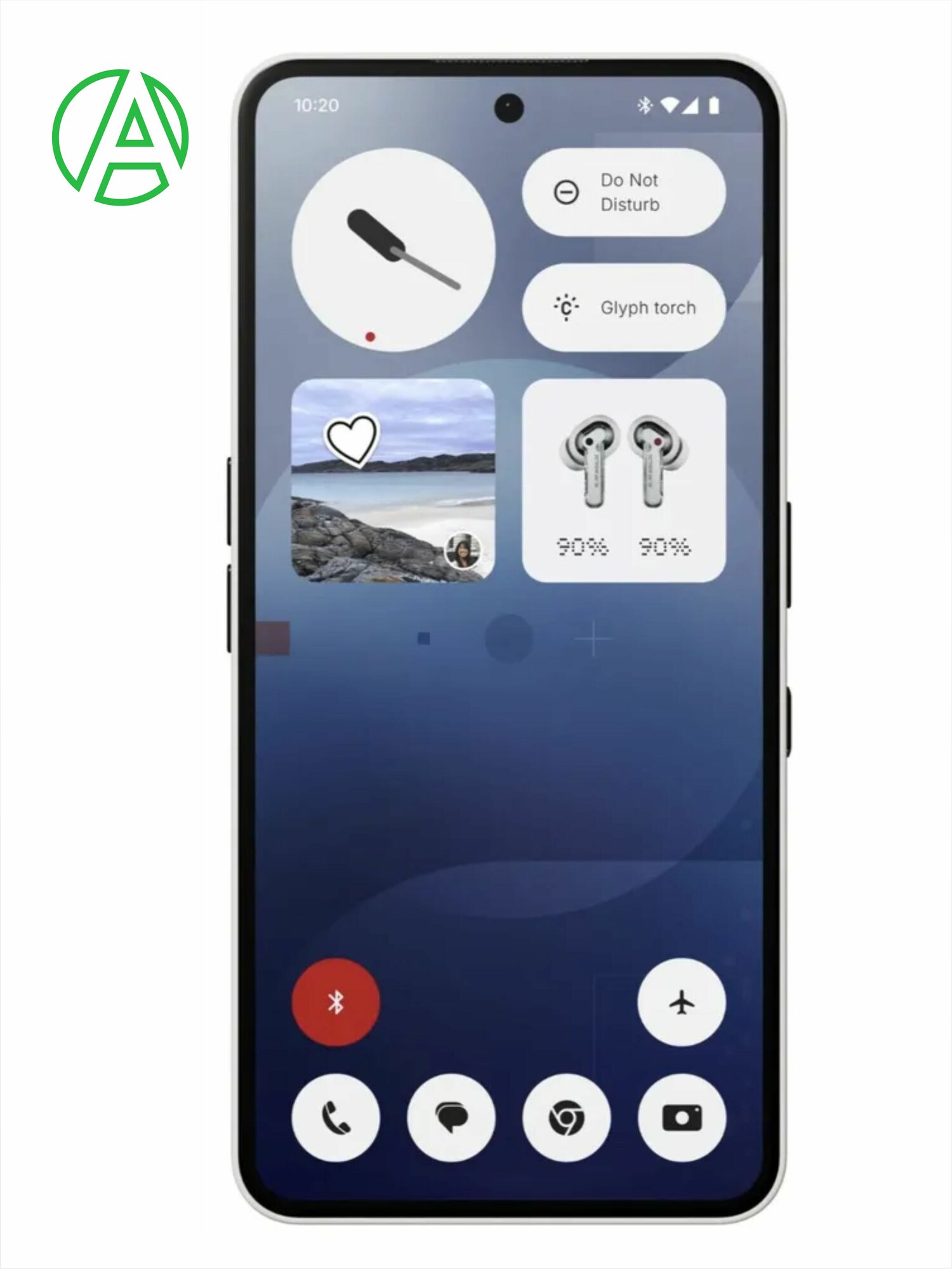 Смартфон NOTHING Phone (3a) 8/128 Гб, белый — купить в интернет