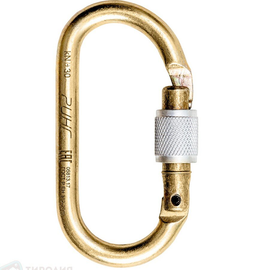 Карабин Ринг сталь овал (keylock) 3000