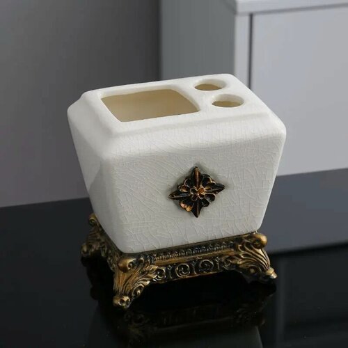 Изображение товара Винтажный керамический набор для ванной комнаты, Ретро-держатель для зубных щеток, 1 шт.