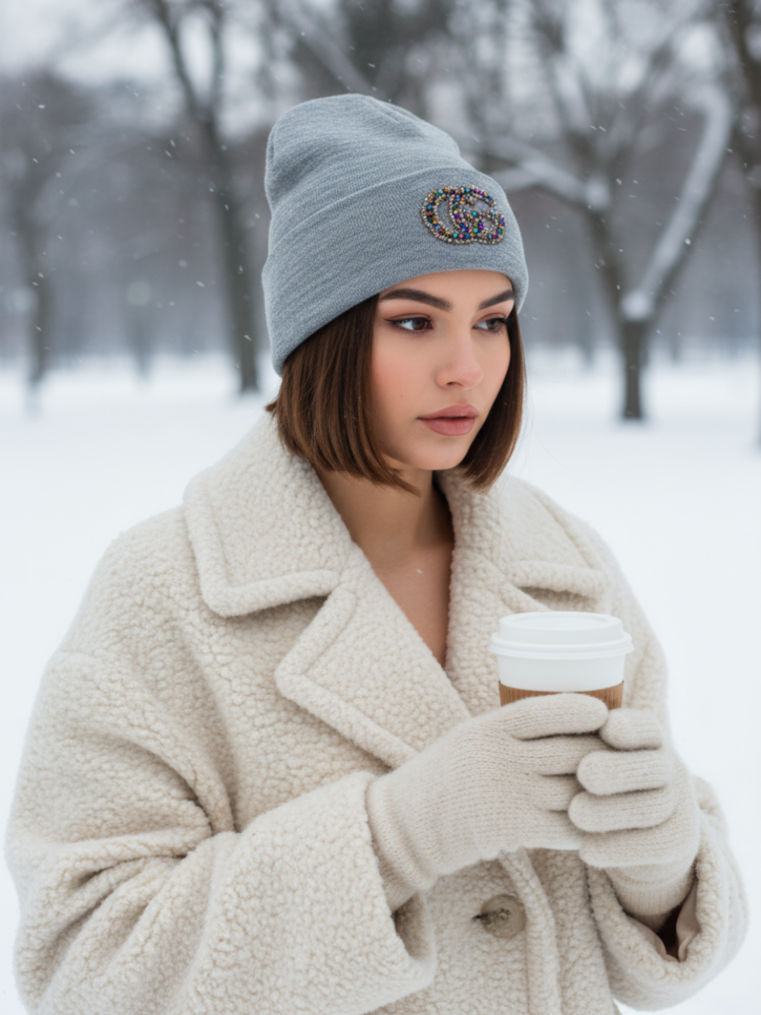 Шапка-бини для взрослых и детей