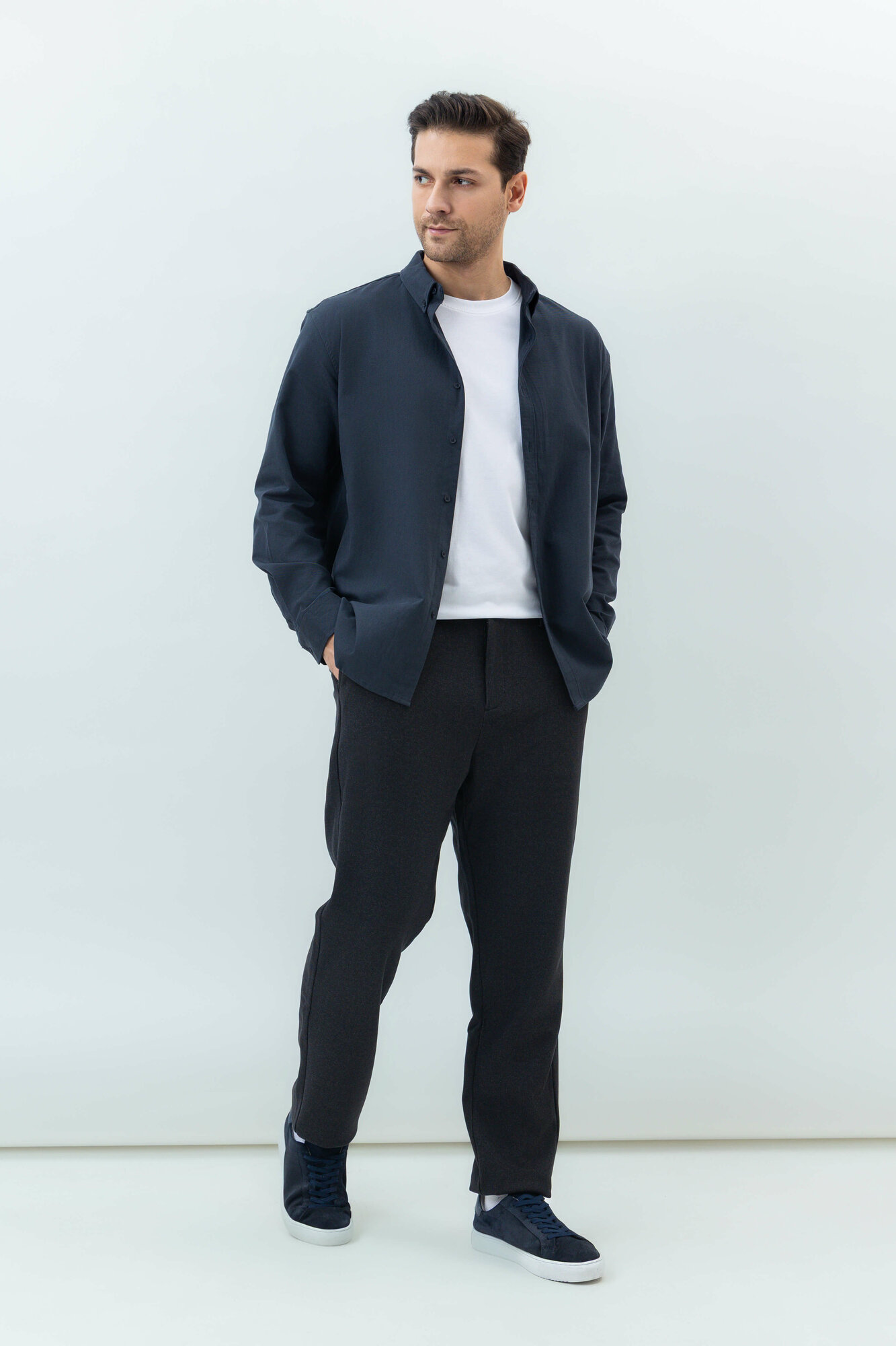 Брюки классические TERRA PRO, размер 31, dark grey — фото 1