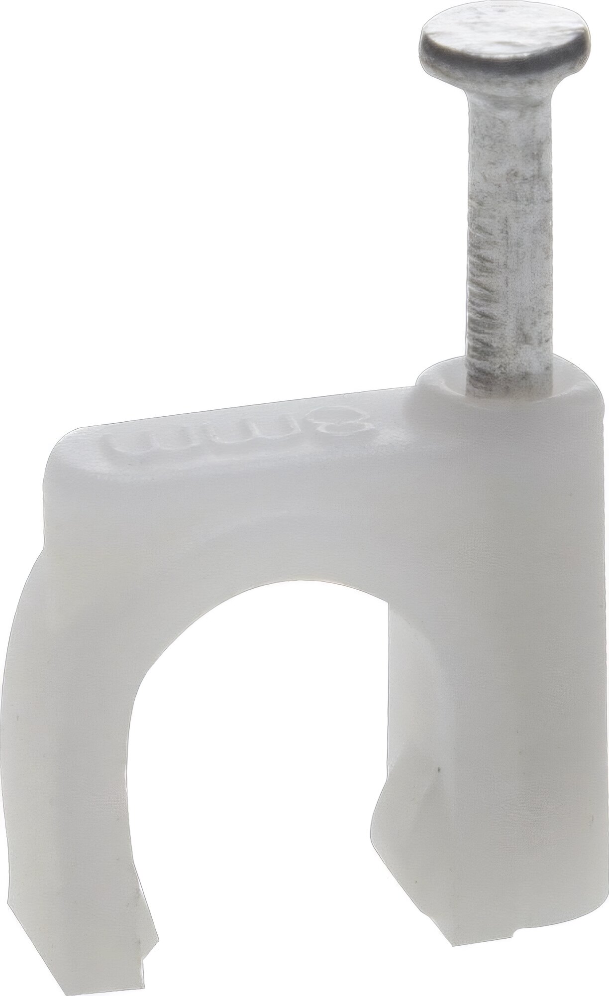 Круглая скоба-держатель с оцинкованным гвоздем ЗУБР 45111-10