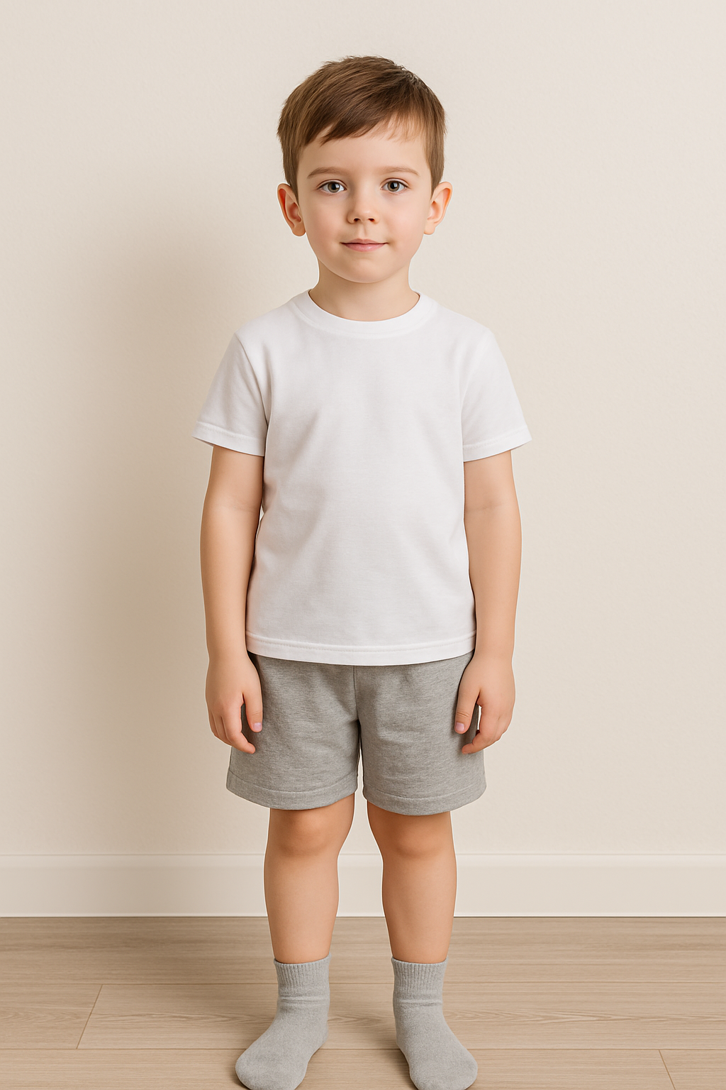 Носки Комплект 3-пар, 8 пар, размер 4-8, серый, белый, синий, черный — фото 1