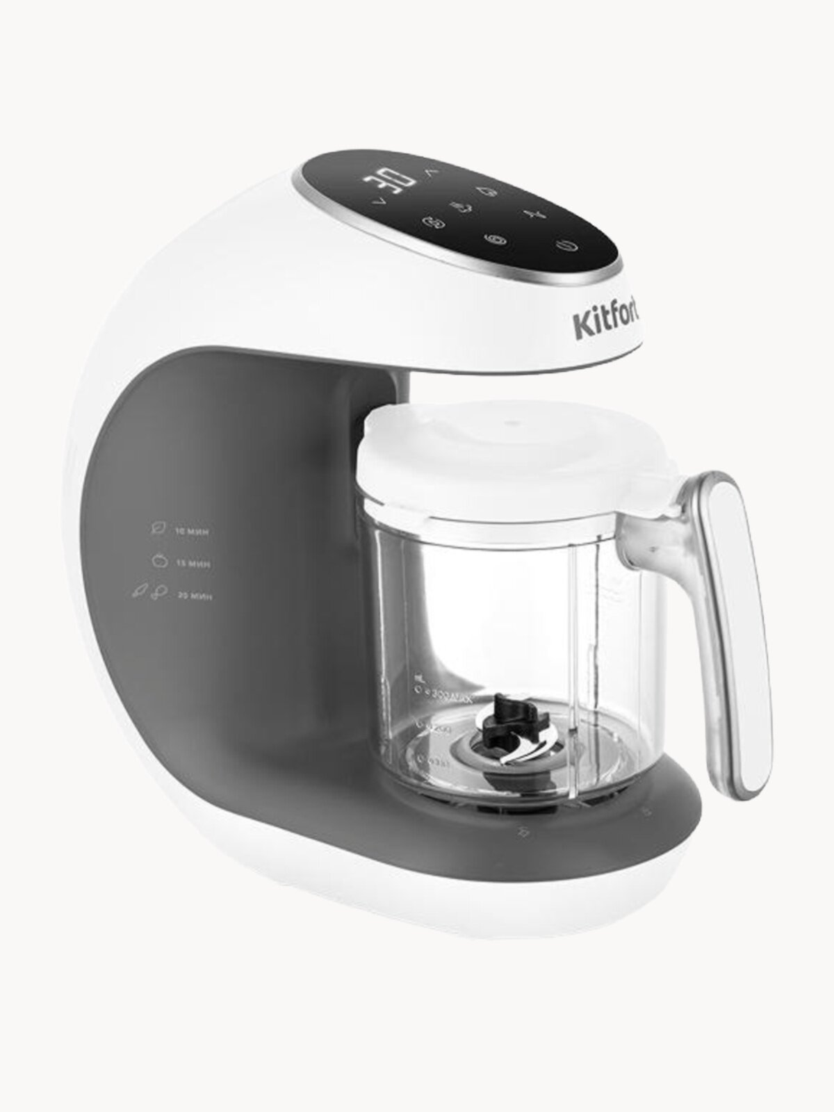 Блендер-пароварка КТ-2322-1 белый