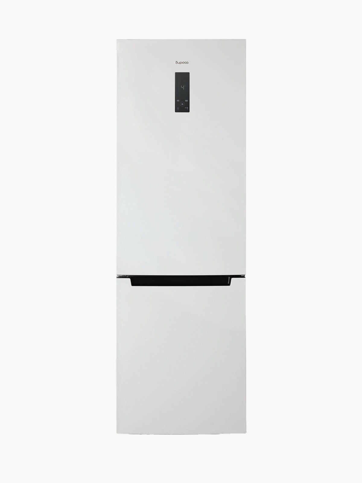 Холодильник двухкамерный No Frost Бирюса 960NF, 340л, высотой 1,9м, дисплей, Белый